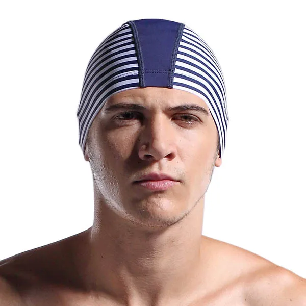 2018 mens swimming caps nylon plus DESMIIT hight quality swim hat men