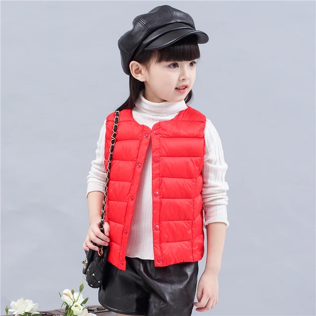 Sleeveless Jacket Toddler Sleeveless Hoodie Kids' Bear Ear Hooded