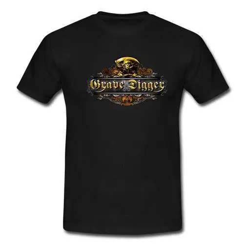 GRAVE DIGGER немецкий тяжелый металлический ремешок футболка слепой Guardian Размер XS S M L