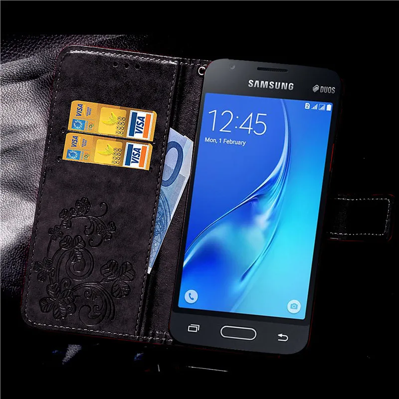 Роскошный кожаный чехол-бумажник для samsung Galaxy J1 Mini J105 J105H SM-J105H J105F/J1 Nxt Duos откидная задняя крышка для телефона