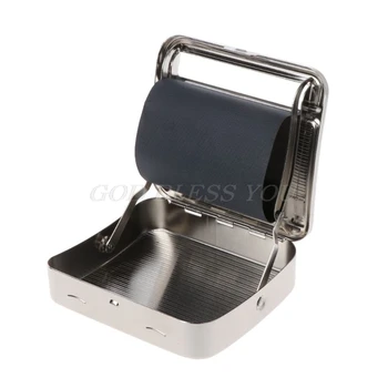 

70mm Metal Automatic Cigarette Tobacco Smoking Rolling Machine Roller Box Drop Shipping