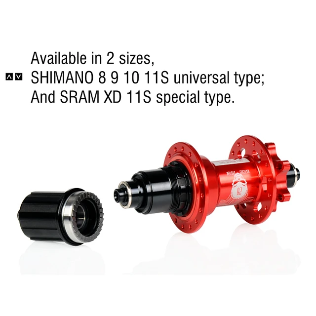 Koozer 11S 12S Freehub XM490 BM440 PRO MTB Bicycle Hubs