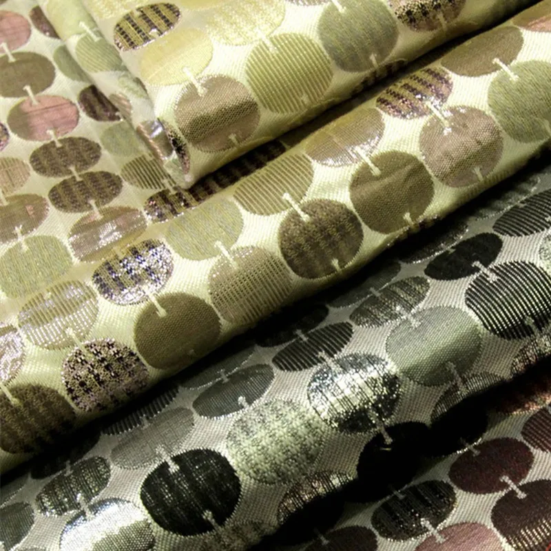 Главная Украшения Шинель Пользовательские Волновой Точки Металлик Жаккардовые