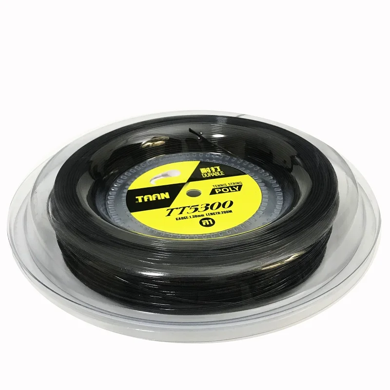 1 Reel Durable Polyester TAAN TT5300 1.30mm Tennis String 200m string/Polyester tennis strings