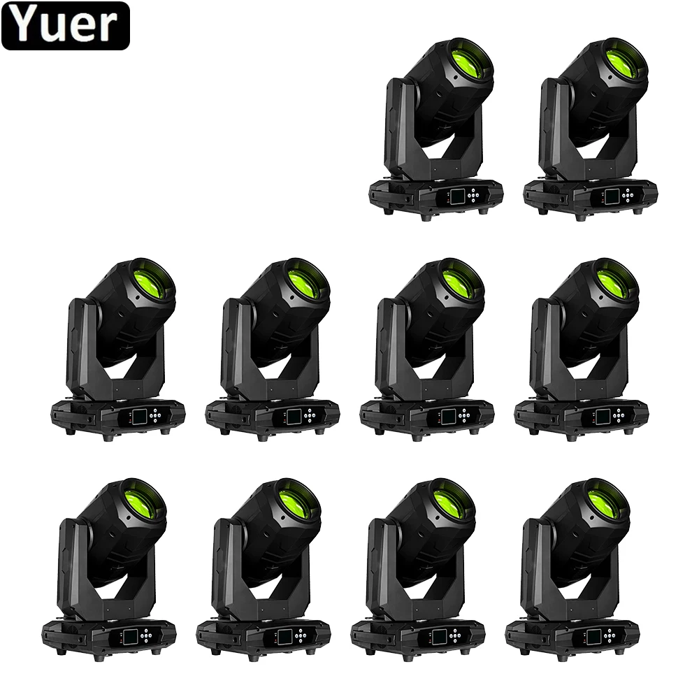 

10Pcs/Lot Color Music 4IN1 Moving Head Light Beam Wash Spot Zoom DJ Disco Light DMX512 Lyre Wedding Club Nightclub Lighting