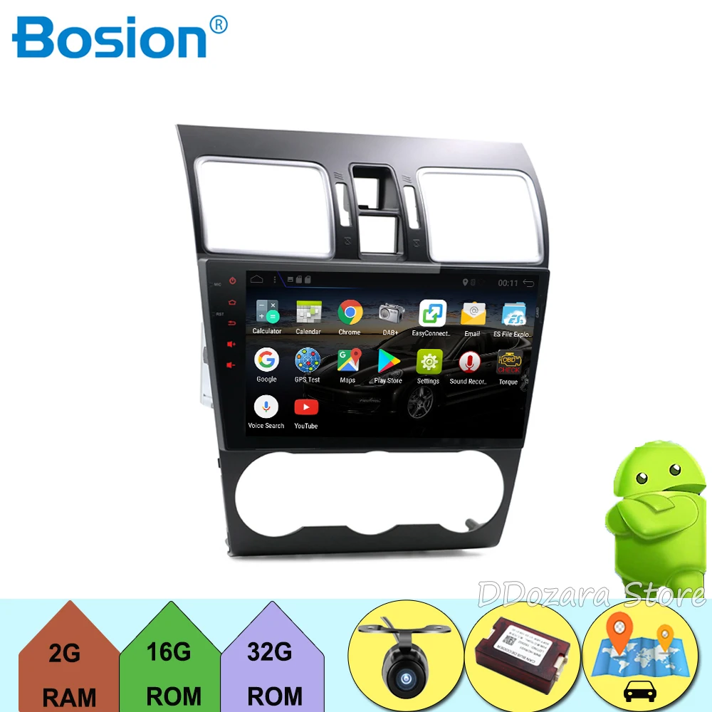 

Android 7.1 9 inch 2Din Car Radio Stereo Audio Multimedia Player GPS Head Unit For Subaru forester 2014 -2017