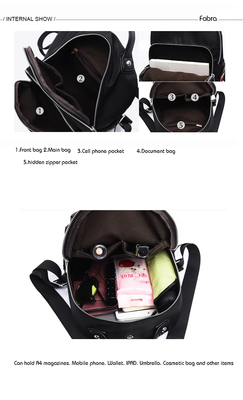Фабра маленький женский рюкзак, качественные школьные сумки для девочек-подростков, ручная работа, 3D вышивка стрекозы, сумки на плечо, черные рюкзаки