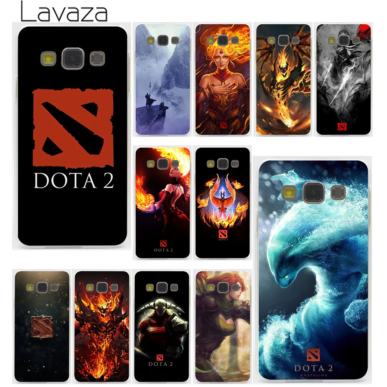 Твердый чехол с логотипом Lavaza dota 2 для Samsung Galaxy S10 E S10E S8 S9 Plus S6 S7 Edge|for samsung galaxy|s7 edgedota