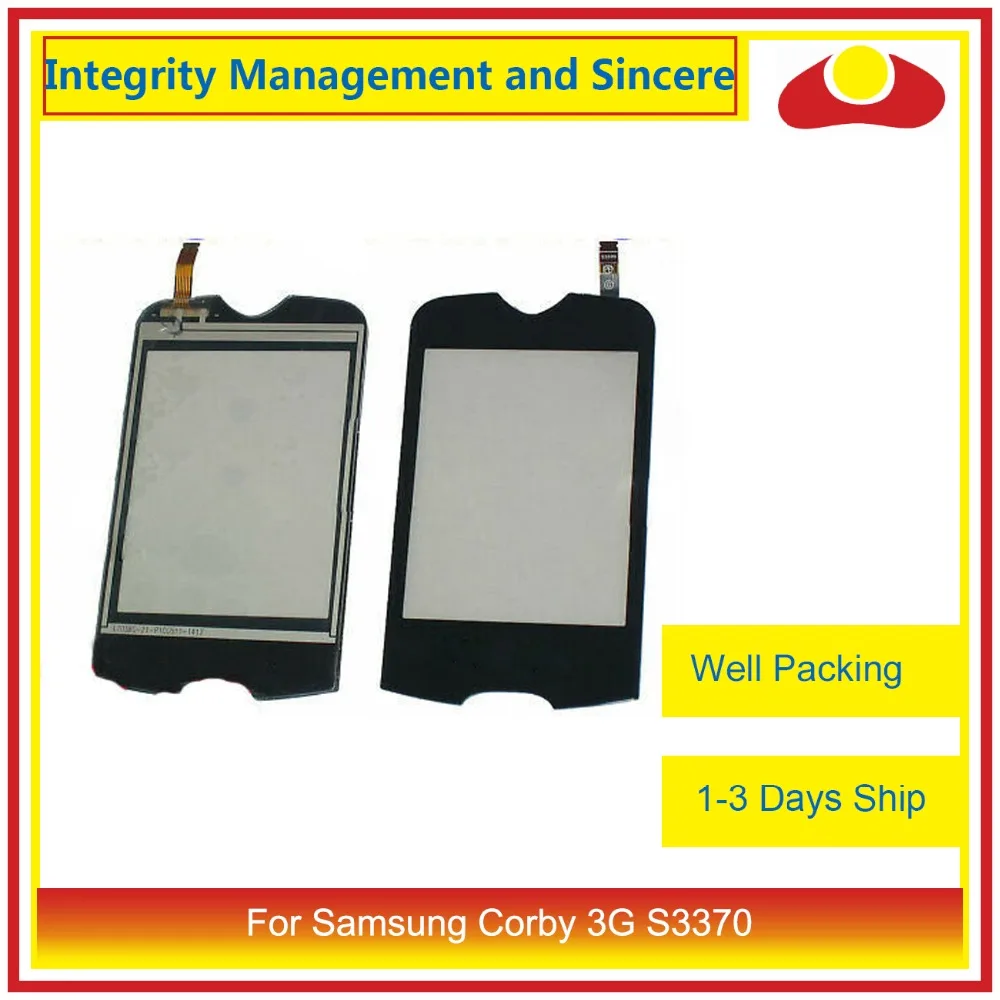 Сенсорный экран 2 6 &quotдля samsung Corby 3g S3370 Сенсорная панель дигитайзер сенсор
