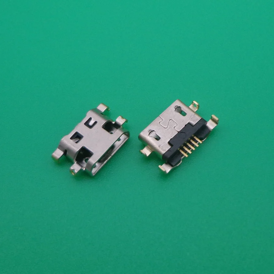 

50PCS/Lot Micro Usb For Alcatel 7040N Charge Port Dock Socket For Lenovo A708t S890 For Huawei G7 G7-TL00 Charging Connector