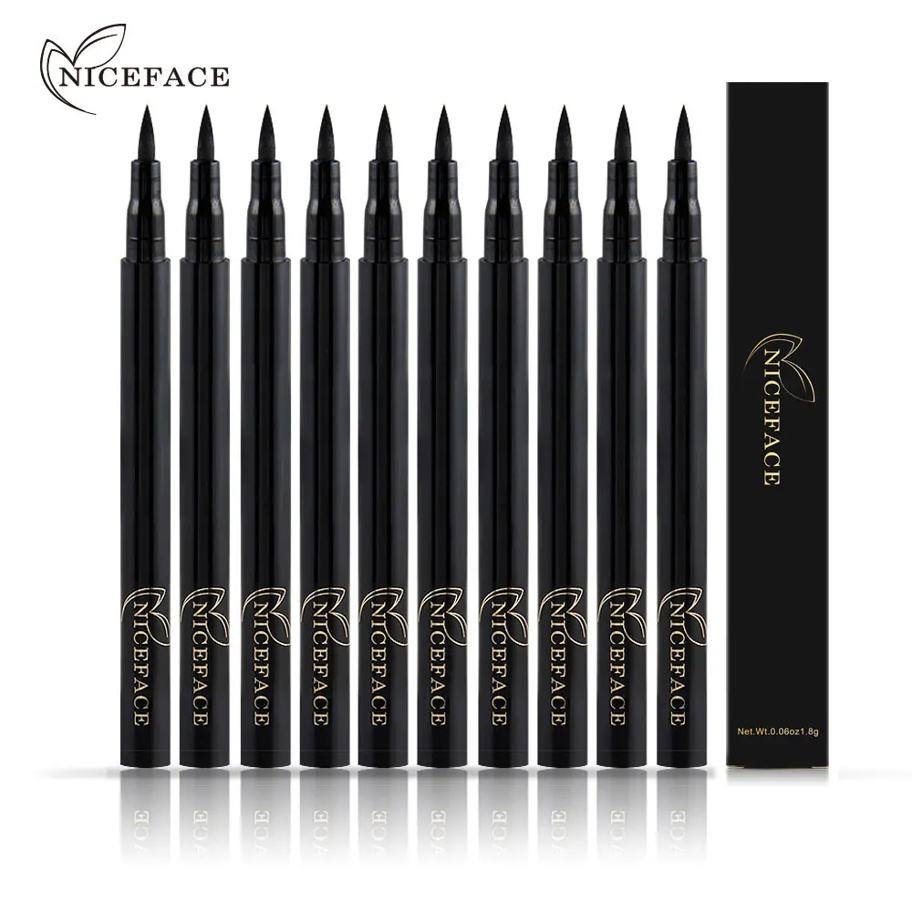 10-pcs-Not-Dizzy-Waterproof-Eyeliner-Black-Liquid-Long-lasting-Eye-liner-Pencil-1