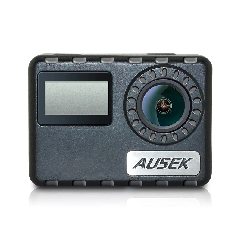 

AUSEK 4K sports camera wifi dual screen full touch DV outdoor underwater sports waterproof 170degree wide angle len camera