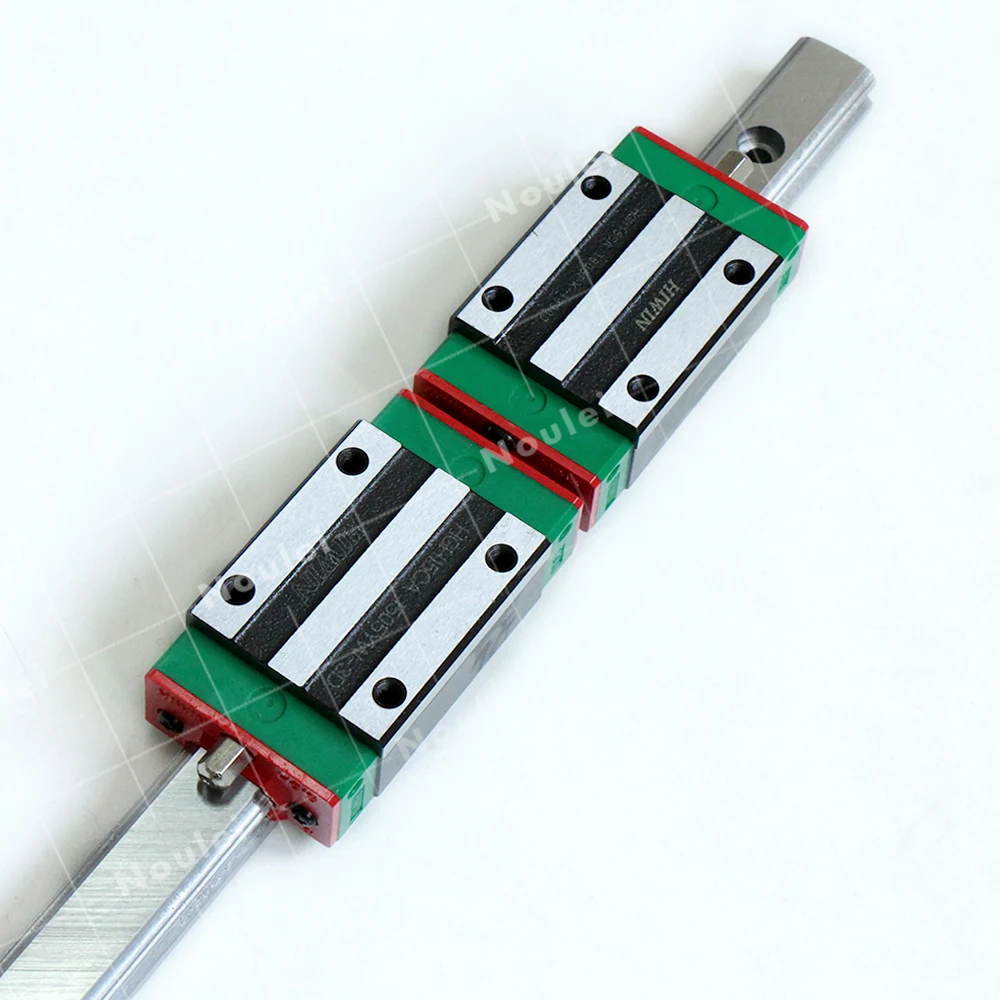 CNC HGH15 HIWIN 15 мм 2 шт. линейные направляющие HGR15 и 4 HGH15CA каретки скользящие блоки 300 350