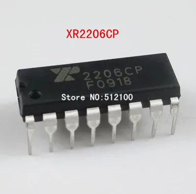 Бесплатная Доставка 10 ШТ. XR2206CP DIP-16 XR2206 2206CP Монолитные Функциональный Генератор |