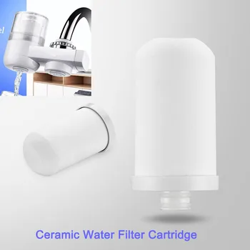 

2pcs 3pcs Ceramic Water Filter Cartridge Housing Water Filter Faucet Water Filter Purifier Activated Carbon WF-01