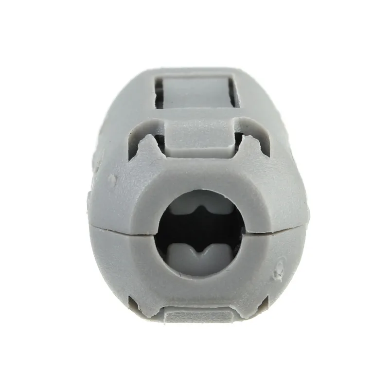 Никель-Цинковый серый съемный 5 мм фильтр TDK Ферритовое кольцо Клипсы из бисера помех EMI RFI аудио кабели прочные фильтры