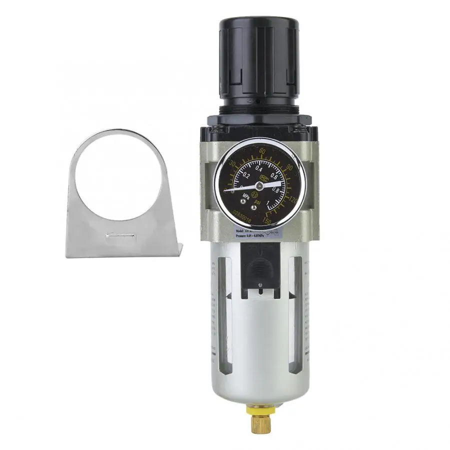 

AW4000-06 G3/4" Air Filter Pressure Reducing Pressure Regulator Air Source Processor Pressure Adjustable Valve