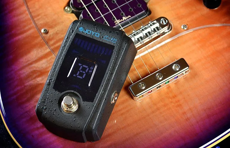 JOYO JT-305 Metal Case Stage Gutiar Tuner Single lcd Effect automatic chromatic JOYO JT-305 Metal Case Stage Gutiar Tuner Single lcd Effect automatic chromatic