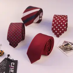 Новый модный бренд галстук жениха джентльмен галстуки одежда для свадьбы, дня рождения подарки для Для мужчин вечернее одноцветное