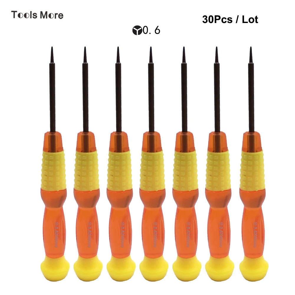 Top Quality 30Pcs / Lot Y Type Tri Wing Y0.6 Screw Driver Screwdriver