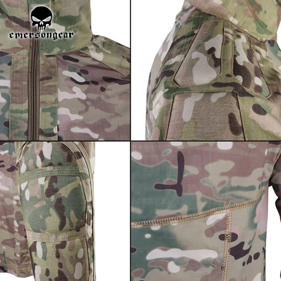 Военная охотничья Боевая полевая Униформа Emerson всепогодный Тактический Костюм и штаны многоцветный EM6894