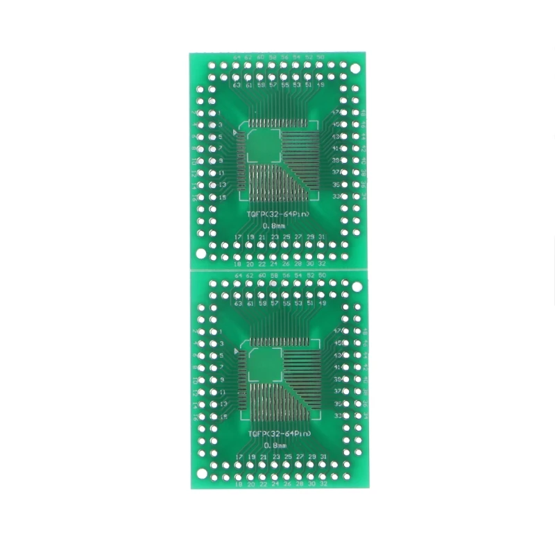 30 шт. PCB плата комплект SMD для DIP адаптер конвертер FQFP32 100 QFN48 SOP8 16 24 28 hyq|Запасные