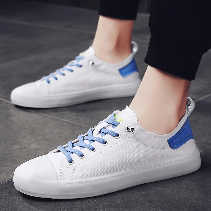 Men Canvas Shoes outdoor Casual Lightweight fashion lace up summer Breathable canvas Men shoes Flats Shoes zapatos de hombre L5