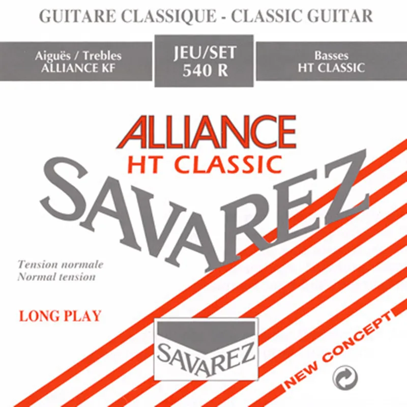 Cordes pour guitare classique Savarez 540J Alliance