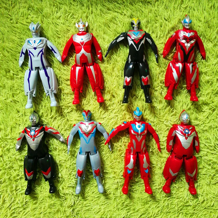 Робот игрушка ultraman monster egg суперкрыло детская деформация подвижный подарок 20