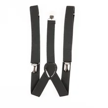 Новые стильные черные мужские женские унисекс подтяжки на застежке эластичные y-образные регулируемые подтяжки Твердые 25*100 см цветные