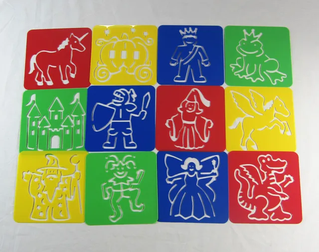 free shipping fairy tails design kids plastic picture drawing template children stencils for painting - Free Kids Stencils free shipping fairy tails design kids plastic picture drawing template children stencils for painting - Free Kids Stencils