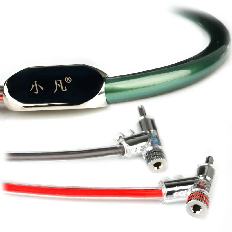 Xiao Fan L03 Handmade Audio Line Hifi Speaker Cable 2 Banana Plug to 2 Curved type Banana plug Amplifier Speakon Wire Cables Xiao Fan L03 Handmade Audio Line Hifi Speaker Cable 2 Banana Plug to 2 Curved type Banana plug Amplifier Speakon Wire Cables