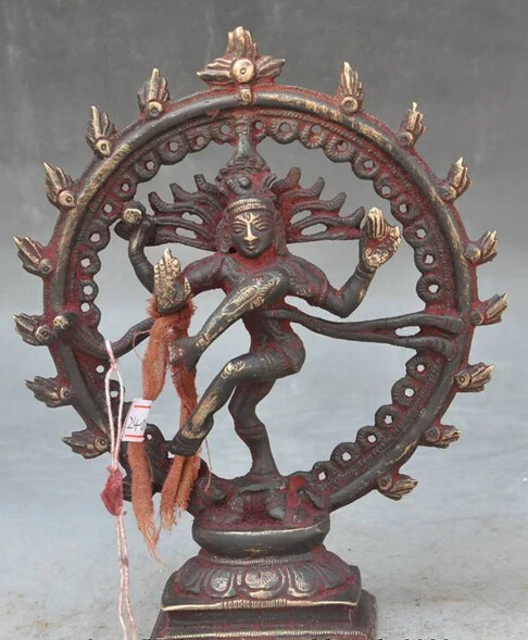 

JP S1127 old tibetan buddhism fane bronze tara KwanYin GuanYin Bodhisattva Goddess statue