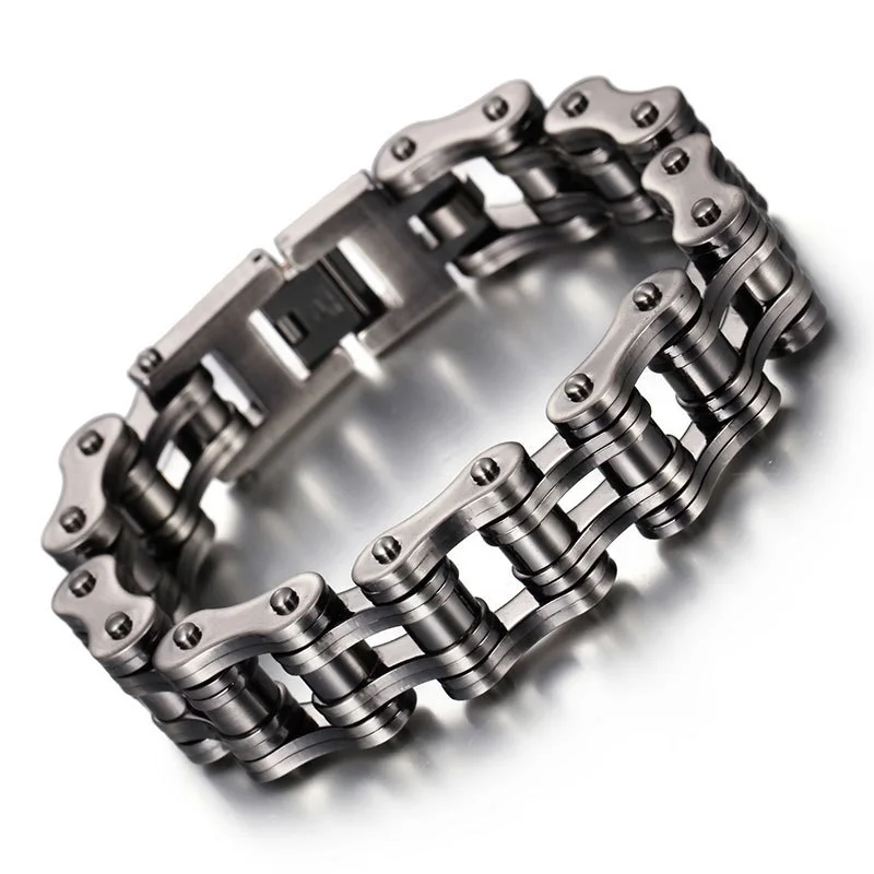 

Bicycle Chain Bracelet Vintage Classic Men Titanium Men's Bracelet