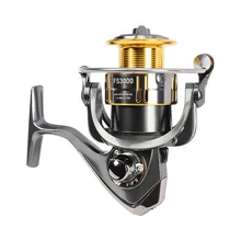 TSURINOYA FS3000 Spining Reel 9+ 1BB 5,2: 1 металлическая катушка алюминиевая ручка Pesca Рыболовная рок Pescaria Reel Molinete