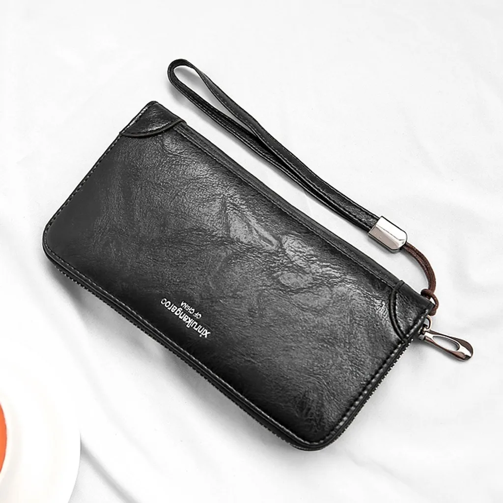 Maison fabre кожаный бумажник Для мужчин сумка для мобильного телефона длинный кошелек на молнии кошелек для кредитных карт мульти-карты сумка посылка сцепления