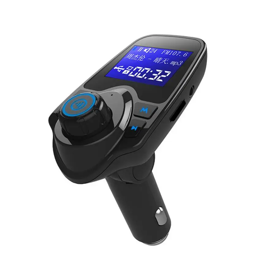 

Fest sending Auto Hands Free Wireless Car AUX Audio Receiver FM Adapter USB Charger