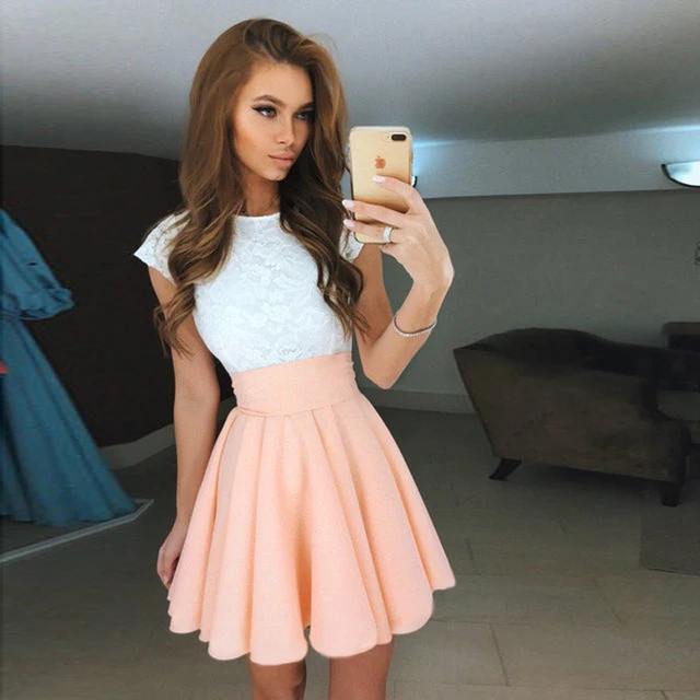 Summer Dance Dress Women Lace Beach Short Sleeve Patchwork Dancing Summer Dance Dress Women Lace Beach Short Sleeve Patchwork Dancing S Sport Dresses Y Las