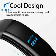 Популярный классный дизайн смарт-браслет приборы для измерения артериального давления мониторящий сон Трекер Смарт-пульт дистанционного управления камеры Смарт-браслет pk mi Band 3