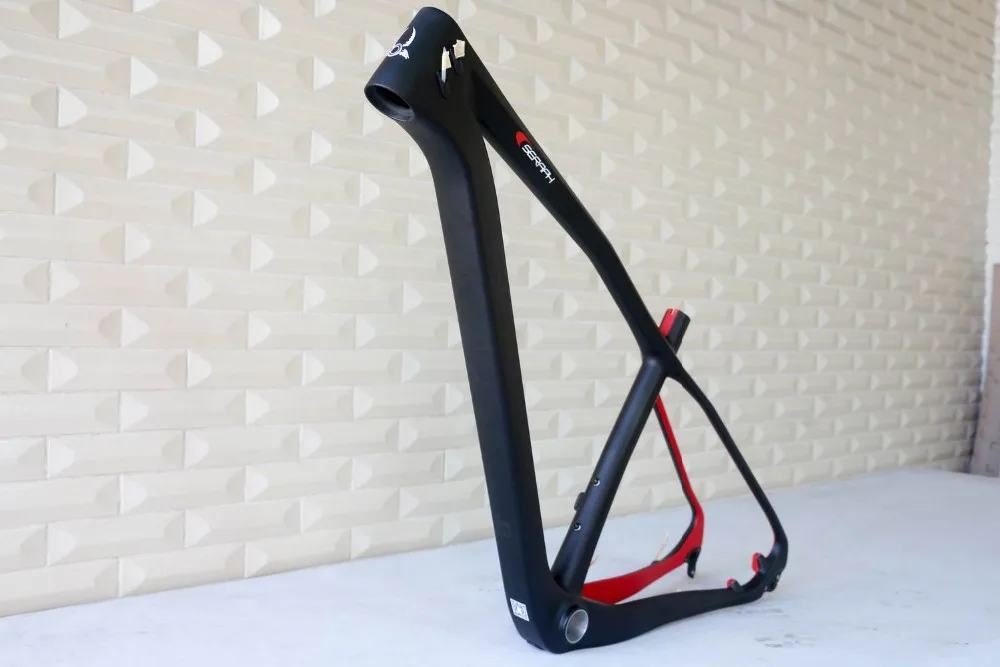 Top MTB rigid frame 29er hard tail frame carbon bike mountain bicycle 12x142 thru-axle 4