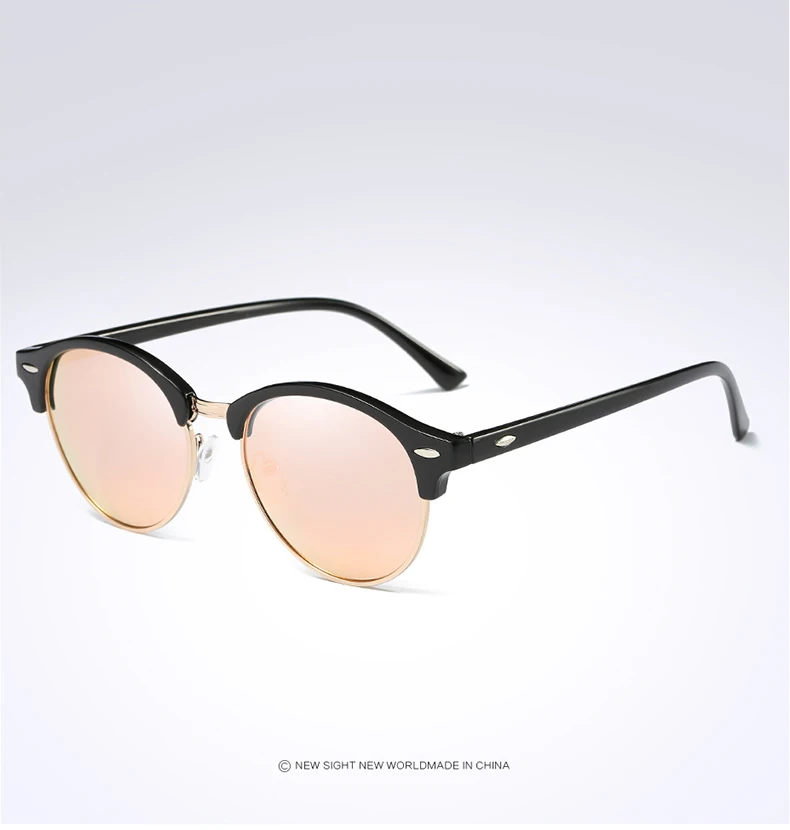 JackJad модные классические 4246 Clubround стильные поляризованные солнцезащитные очки унисекс винтажные новые брендовые дизайнерские солнцезащитные очки Oculos De Sol