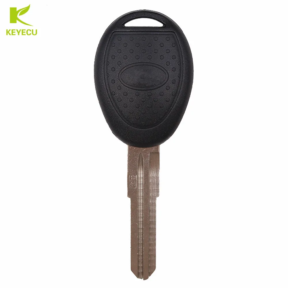 KEYECU 2PCS Replacement Transponder key shell Case Fob 1999-2005 Land Rover Freelander NO PROGRAMMING NEEDED key case transponder chip
