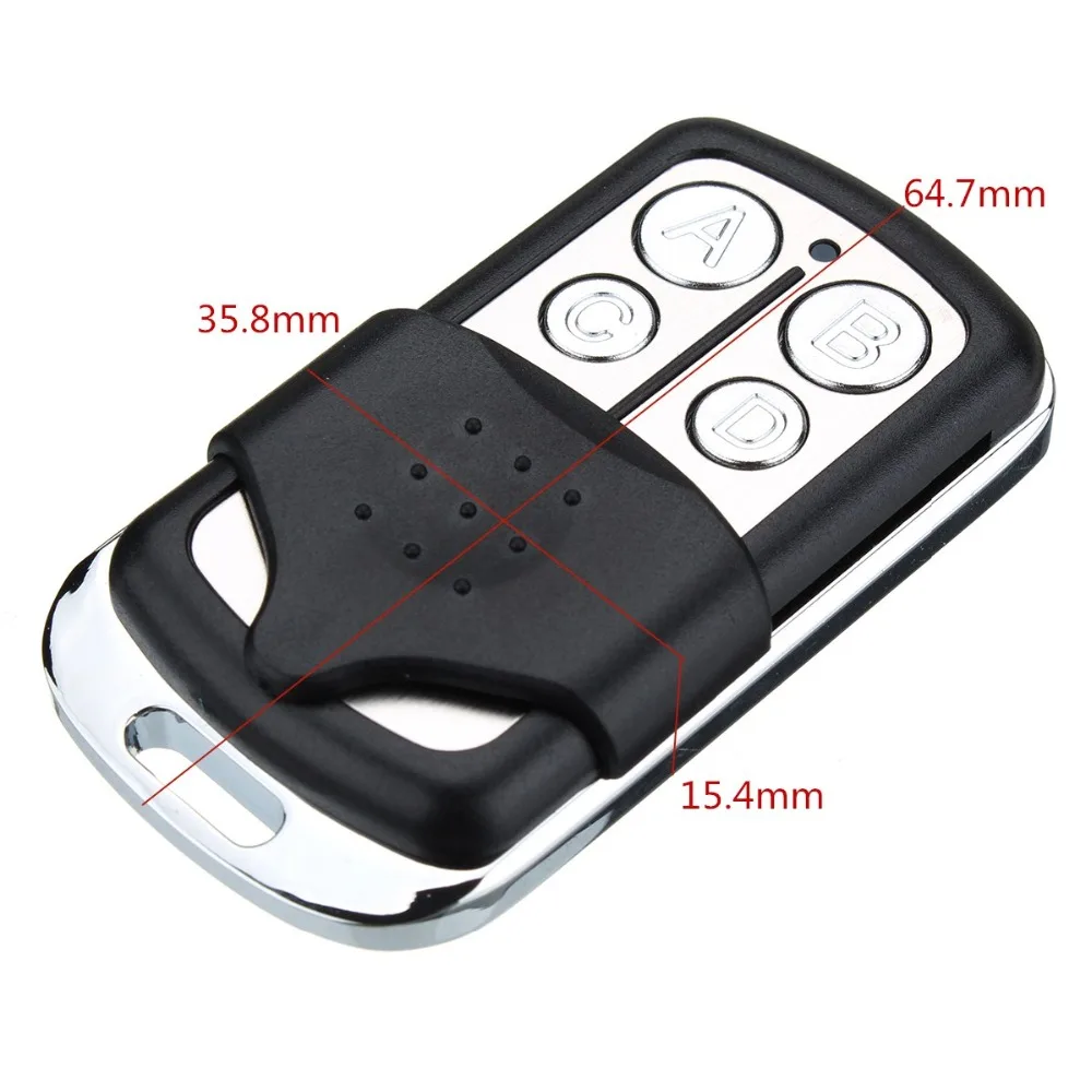 

Universal Fixed Code Garage Door Gate Remote Control Duplicator 868.35MHz.
