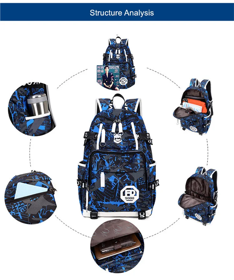 FengDong, синие водонепроницаемые школьные ранцы для мальчиков, большой школьный рюкзак, противоугонная сумка, сумки на плечо для мужчин, сумка для ноутбука, 15,6, рюкзак