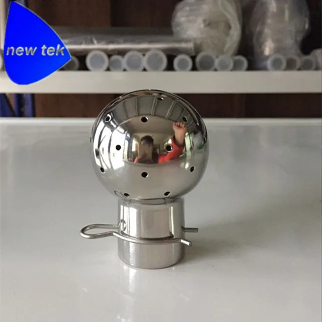 

Sanitary Pin-Style CIP Spray Ball for 1 inch Tube SS304 Stainless Steel
