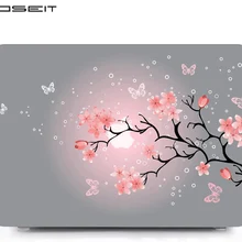 Жесткий Чехол для ноутбука+ чехол для клавиатуры для нового Macbook Air retina 11 12 13 15 16 Pro Touch Bar 13 15 дюймов A1932 A2141 A2159