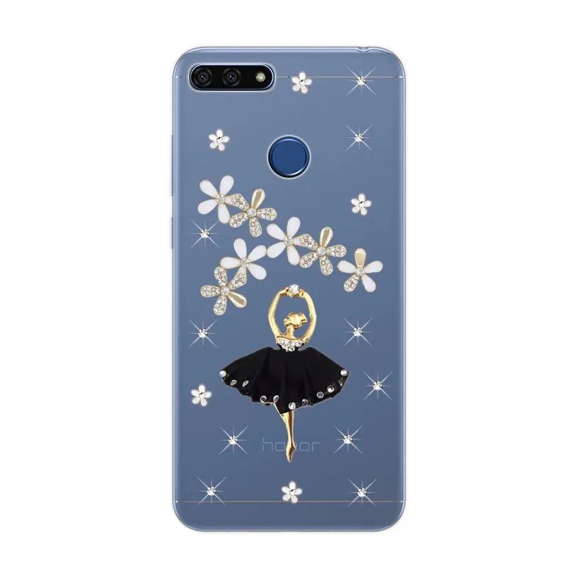 Для Huawei Y9 Y7 2019 P Smart Z Y5 Y6 Prime 2018 прозрачный чехол с павлином для P20 lite Mate 20 pro Honor 9A 9X 8X