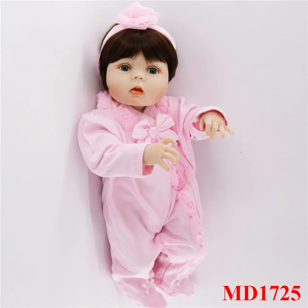Npkколлекция 55 см полностью силиконовая кукла-реборн для девочек, реалистичные игрушки для новорожденных принцесс, милые куклы-Реборн, подарок