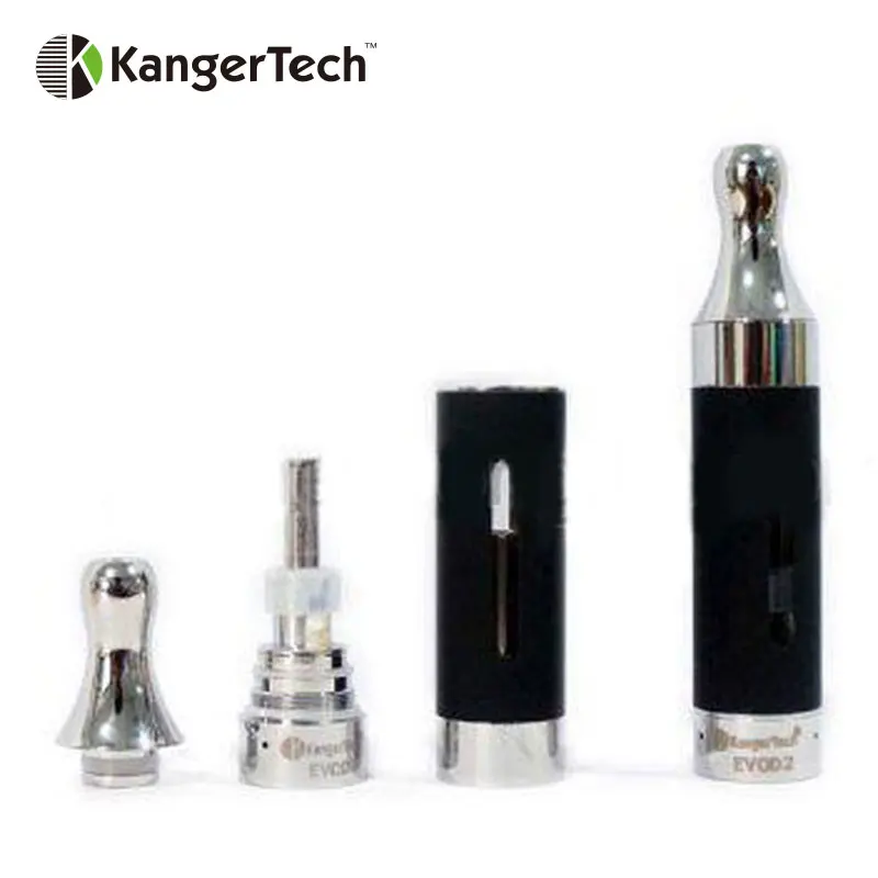

100% Original 5pcs Kanger EGo EVOD BCC Clearomizer/tank 1.6ml New EGo EVOD BCC Clearomizer with 1.5ohm Coil Unit E-cigarette