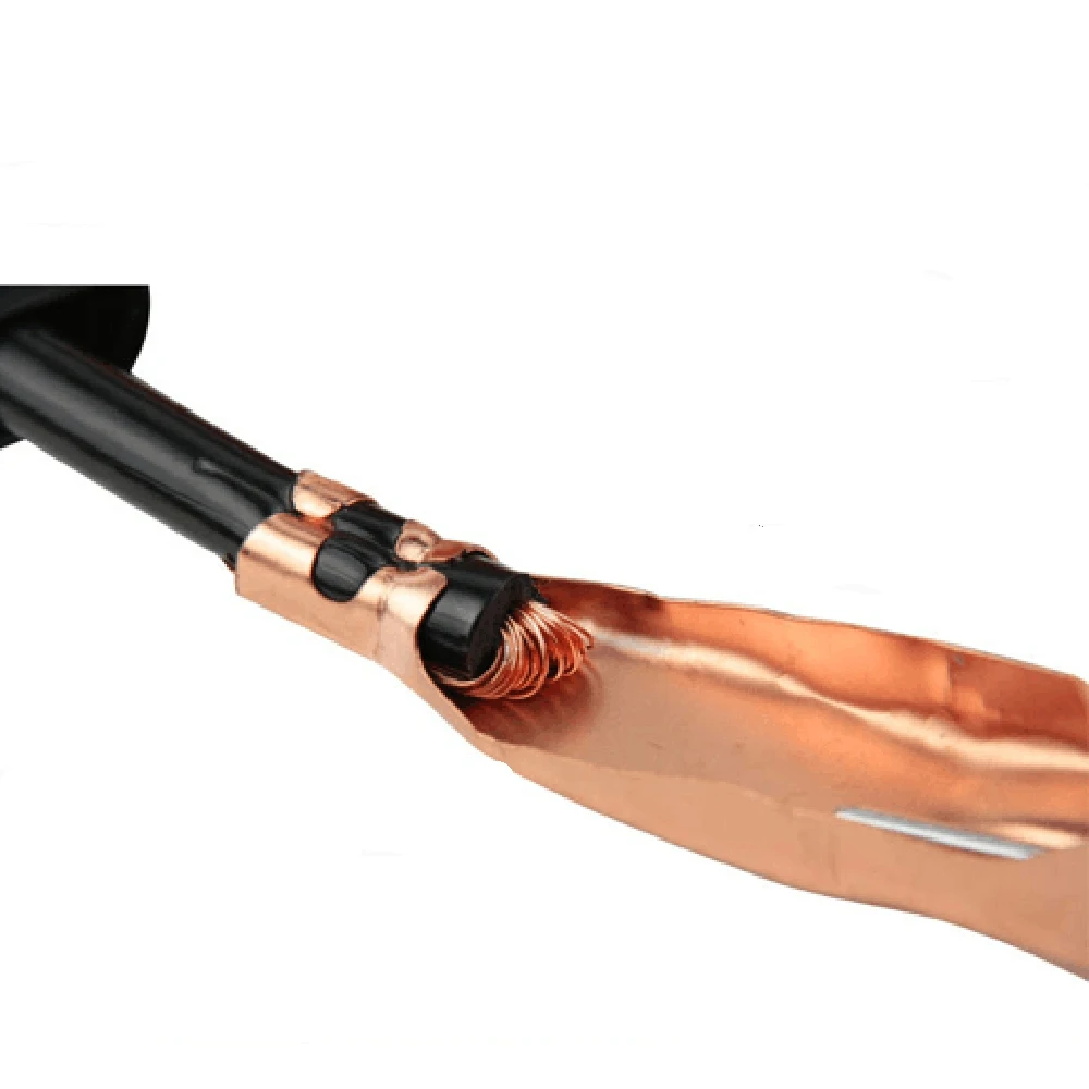 500 Amp pesado salto de la batería Cable de alambre de cobre Alambre De Emergencia coche de puente de batería de refuerzo de línea doble con abrazaderas clips